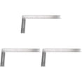 thumbnail image 3 of Raindrops 3pcs Carpenter Square Machinist Ruler Woodworking Measuring Ruler Construction Ruler, 3 of 8