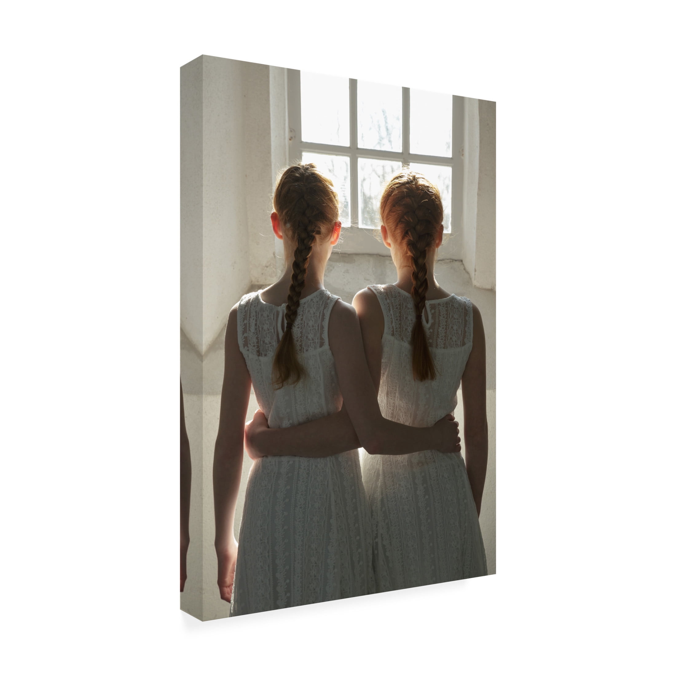 Canvas Wall Art - Carine Belzon 'Soul Sisters' Wall Art for Living Room, Bedroom, or Office Décor by Trademark Fine Art - 12 x 19 Inches