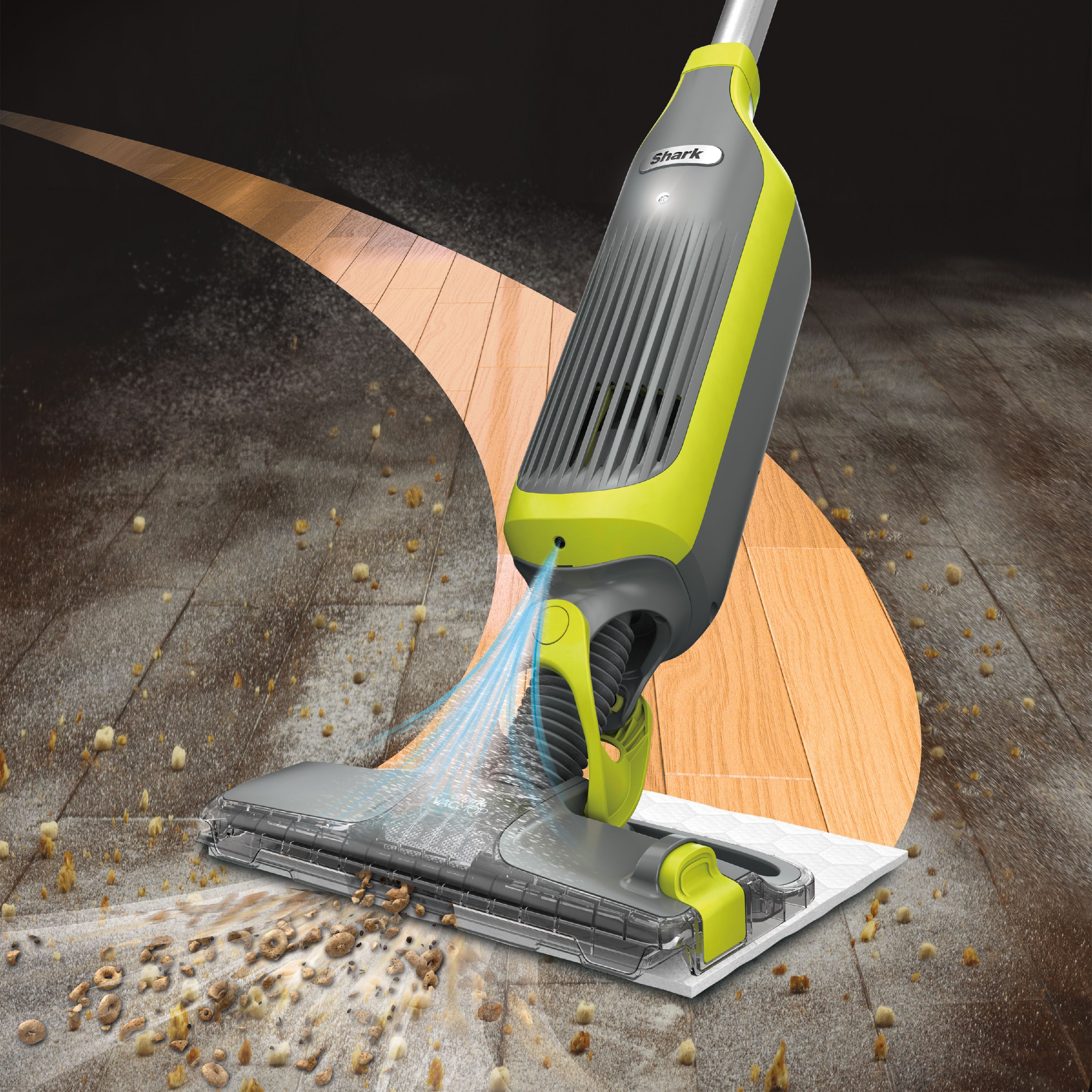 Shark VACMOP Cordless Hard Floor Vacuum Mop with (2)Disposable VACMOP Pads, VM200 - image 11 of 12