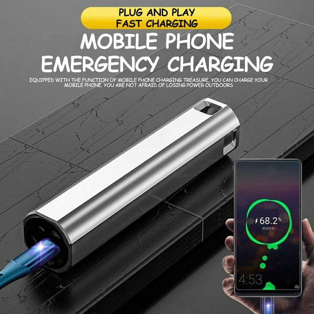 Meitianfacai Power Bank Flashlight Strong Rechargeable Long-range Super Bright Outdoor Multi-function Student Lamp Torch Searchlight for Outdoor Home Hiking Fishing Night Running Camping Gear