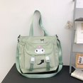 thumbnail image 1 of Sanrio hello kitty Shoulder messenger Bag kuromi Handbag College storage bag Student Tutorial Bag High School Cross Body Bag, 1 of 6