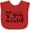 Red, variant on Inktastic As You Wish Boys or Girls Baby Bib