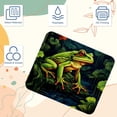 thumbnail image 3 of Frog Gaming Mousepad Square, 8.3x9.8 Inch Non-Slip Rubber Bottom Printed Mouse Mat for Office and Gaming, 3 of 6