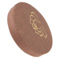 thumbnail image 3 of Embroidery Linen Cushion Thickened Round Straw Yoga Mat For Home Balcony Seating, 3 of 8