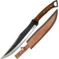 thumbnail image 2 of 22.5" Fixed Machete High Carbon Steel Blade Black Wood Handle, 2 of 4