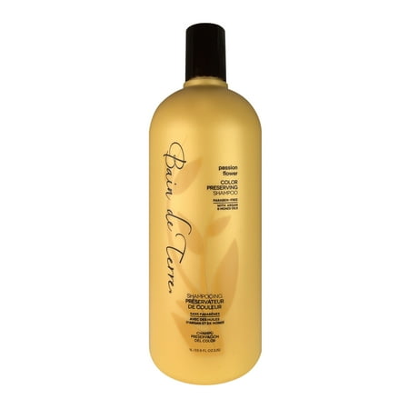 Passion Flower Color Preserving Shampoo by Bain de Terre for Unisex - 33.8 oz Shampoo