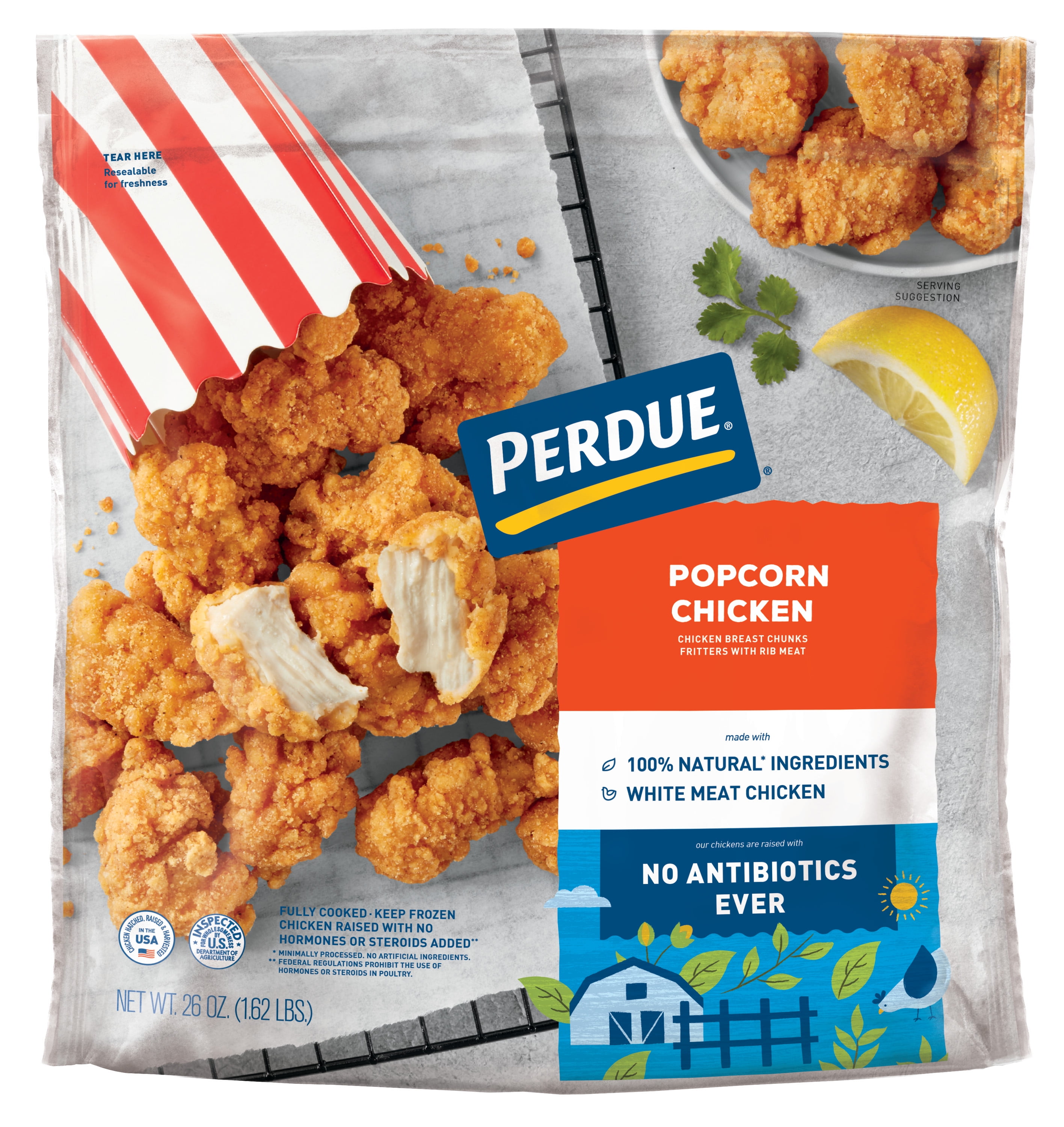 Perdue Frozen Breaded Popcorn Chicken, 26 oz.