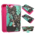 thumbnail image 1 of Hybrid Kickstand Aqua Camo Deer for iPhone 6 Plus Advanced Ultra Shock Proof Lightweight Case Drop Protective Cover TPU+PC Case Shock Absorb Enhanced Bumper Dual Layer Designer Shield Case, 1 of 2