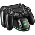 thumbnail image 1 of Estación de carga del controlador PS4 Estación de carga Playstation 4 Estación de acoplamiento PS4 Soporte de cargador con pantalla LED Compatible con Sony PS4, Playstation4, PS4 Pro, PS4 Slim BANYUO Hogar, 1 of 7