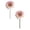 Pink1 & Purple 1Pack, variant on Flower Single Head Dahlias Flower Home Decoration Flower, 28.5 cm, Red 1Pack