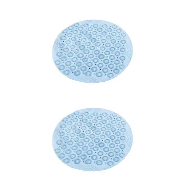 Kearding Alfombrilla de ducha antideslizante lavable a máquina de PVC para una ducha segura y duradera Lavable a máquina, duradera y suave Type1 NO1