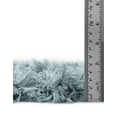 thumbnail image 4 of Unique Loom Infinity Shag Collection Area Rug - Jinko (8' Square Slate Blue), 4 of 6