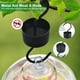 thumbnail image 4 of Comedero para colibríes, comederos para colibríes a prueba de fugas de plástico de 40 oz para colgar al aire libre a prueba de hormigas y abejas con 6 puertos de alimentación de flores, 4 of 5