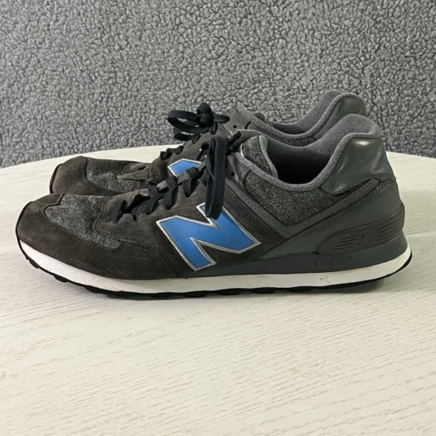 New Balance Shoes Mens 13 Grey 574 Sweatshirt Lifestyle Walking Sneaker ML574TTC