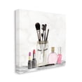 thumbnail image 3 of Stupell Industries Trendy Makeup Brushes Polished Fashion Cosmetics Graphic Art Gallery Wrapped Canvas Print Wall Art, Design by Kim Allen, 3 of 7