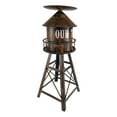 thumbnail image 4 of Ebros Vintage Old Fashioned Rustic Metal Water Tank Tower Candle Holder Stand, 4 of 8