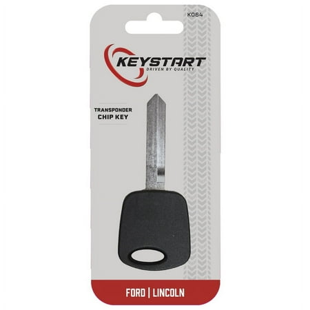 DURAKEY - Replacement Transponder Chip Key for select (1998-2002) Lincoln Continental and (1998-2002) Lincoln Navigator - Black