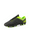 BLACK/NEON/GREEN, variant on BURUDANI Men Sports Athletic Light Outdoor Football Soccer Cleats Shoes