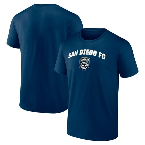 Men's Navy San Diego FC Heart and Soul T-Shirt