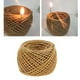 thumbnail image 5 of Mecha de de Hempwick de hecha con revestimiento de cera de abejas Cuerda de artesanía orgánica, 5 of 9