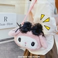 thumbnail image 2 of Sanrio Melody-mochila De Peluche para niños, morral De Peluche De My Melody, bolsa De hombro, regalos De vacaciones, 2 of 4