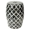 A&H Home Finley Indoor/Outdoor Patterned Stool