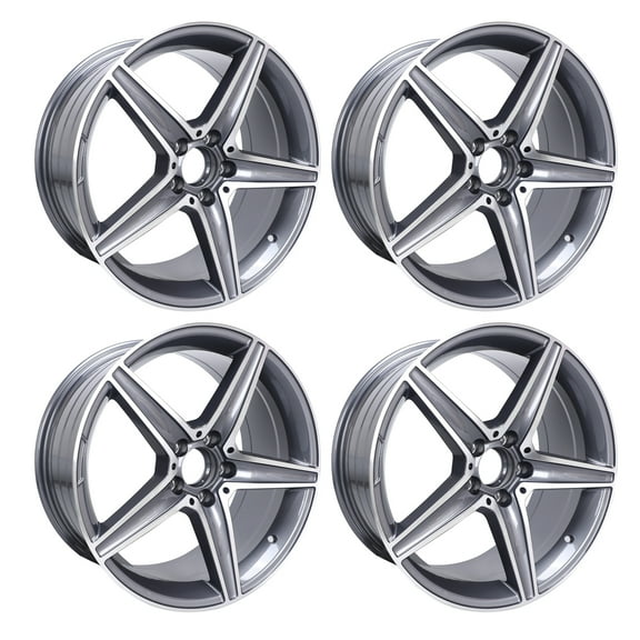 4-Pack 18" x 8.5" Aluminum Wheel Rim for Mercedes E300 E050 E400 E550