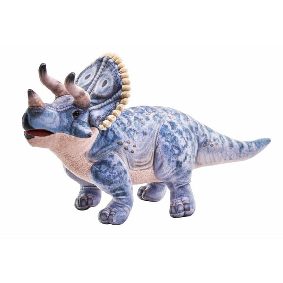 Wild Republic Artist Collection Triceratops Stuffed Animal, 15 Inches