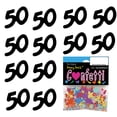 thumbnail image 3 of Confetti Number 50 Black - Pouch (1/2 oz) - CCP7501, 3 of 8