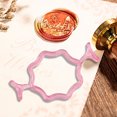 thumbnail image 4 of Sello moldes para sellos decoración sello anillo molde moldeador (rosa 3 cm estrella de ocho puntas) Likrtyny Libre de BPA, 4 of 7