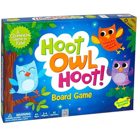 Peaceable Kingdom Hoot Owl Hoot! Cooperative Board (Best Cooperative Tabletop Games)