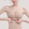 thumbnail image 3 of Bandeau Bra for Women Strapless Front Closure Bra Non Seamless Backless Smoothing Every Day Wear, 3 of 8
