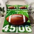 thumbnail image 2 of Castle Fairy Adults Female Men Football Gamer Full Size Sheets 4-Piece,Ball Game Breathable Bed Sheets,Sport Theme Lightweight Sheet Sets,Microfiber Bedroom Decor, 2 of 7