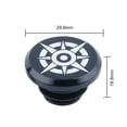 thumbnail image 3 of Tapones Para Extremos De Manillar De Bicicleta Tapones de aluminio para manillar de 2 uds para bicicleta plegable de carretera MTB (negro 1), 3 of 5