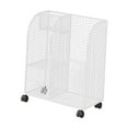 thumbnail image 3 of koolsoo Rolling Yoga Mat Storage Rack Dumbbell Rack for Resistance Bands Kettlebells White, 3 of 7