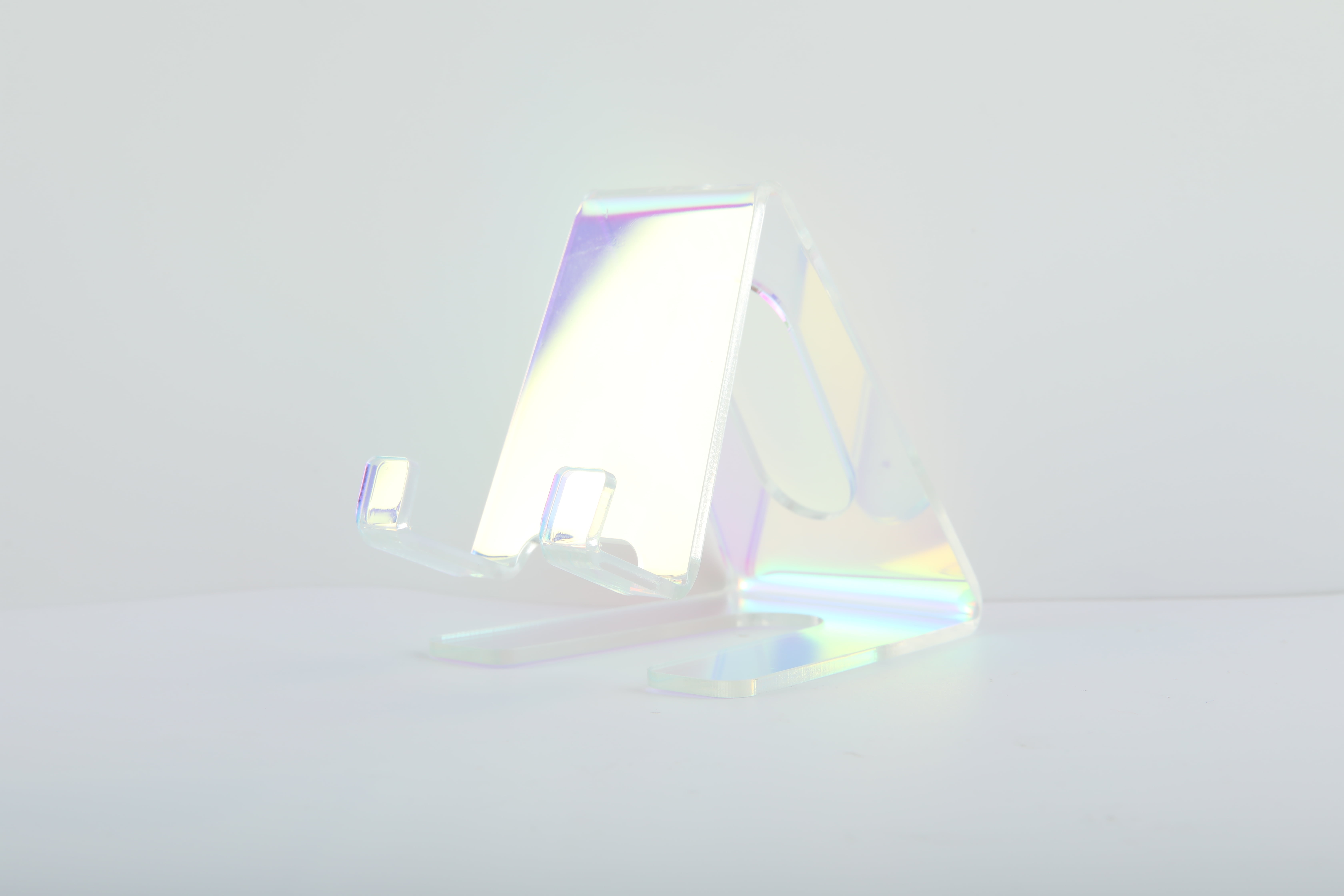 iJoy Shimmer - Holographic Phone Stand and Holder for Desk for iPhone/Samsung/All Other Cell Phones