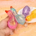 thumbnail image 4 of Vruelia 2 Packs Glitter Ducks Squishy Fidget Toys Stress Relief Sensory Balls for Adults Anxiety Focus Desk Toys Fun Party Favors Stocking Stuffers, 4 of 6