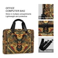 thumbnail image 4 of FORMRS 16" Laptop Bag Carrying Sleeve Case with Handle Travel Shoulder Briefcase, Retro Abstract Eagle, 4 of 8