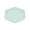 Green, variant on jovati Plastic Plates Reusable,Hexagonal Plates Impregnable Dinner Plates Dishwasher Microwave Safe Plastic Plates Reusable Lightweight Plates for Kitchen Or Camping 6.69X6.69 Inches