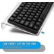 thumbnail image 5 of Soporte para teclado inclinado YONGSHENG acrílico transparente para PC ergonómico, 5 of 5