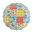 thumbnail image 5 of The Pioneer Woman Patchwork Medley 12-Piece Melamine Dinnerware Set, 5 of 9