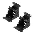 thumbnail image 3 of jifeng 2Pcs Self Lock Hinge Lock Extension Support Accessories Easy to Install Table Leg Hinge Folding Bracket for Worktables Chairs Black, 3 of 9