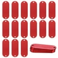 thumbnail image 1 of Uxcell Paquete de 25 Etiquetas en Blanco para Perros, 2" x 0.75" x 0.04" Etiquetas de Estampado de Metal, Etiquetas de Aluminio para Grabado/Manualidades [Rojo], 1 of 1