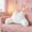 C, variant on Tuscom Cat Ear Plush Pillows Soft Teddy Fleece Throw Pillow Cute Decorative Cushion for Bedroom Sofa Couch Bed Kawaii, Gift
