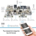 thumbnail image 3 of Sistema de seguridad Wi-Fi con alarma, 6 sensores y 2 controles remotos Steren SHOME-2100, 3 of 9