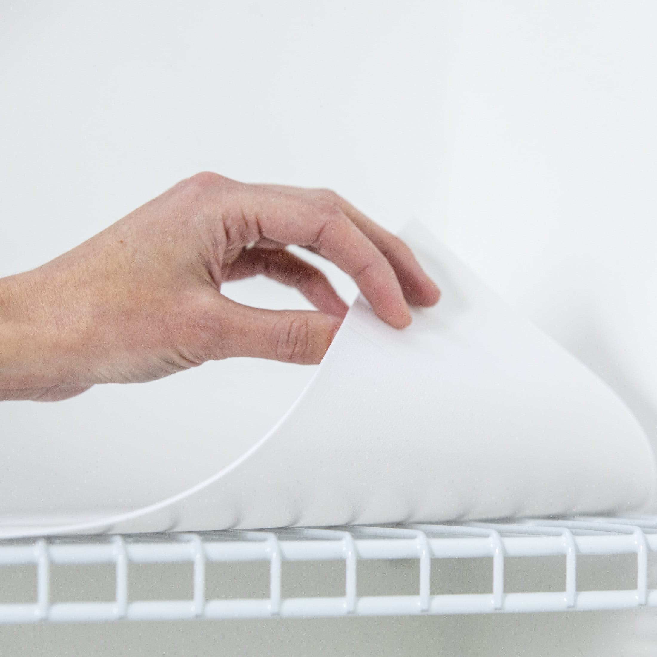 Solid Grip Shelf Liner with Clorox, Grey, 20 in. x 6 ft. Roll