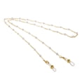 thumbnail image 3 of HEALEEP 1Pcs Golden Metal Imitation Eyeglass Chain for Men with Anti-slip Function, 3 of 8