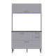 thumbnail image 3 of Mueble Auxiliar para Cocina/Despensa Madik blanco con Alacena y Cajones 968.0004, 3 of 5