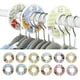 thumbnail image 4 of Ropa de bebé, armario, estante, divisores de tamaño, ropa redonda, tamaños, marcadores, anillos, perchas 12 piezas en blanco Yuyangstore Divisores de tamaño de ropa, 4 of 8