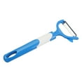 thumbnail image 2 of Yuehao Peeler Kitchen Special Peeler Stainless Steel Peeler Plastic Handle Melon and Fruit Planer Blue, 2 of 5